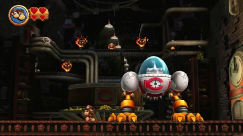 Donkey Kong Returns HD (Part 11) Section 7 Boss: Feather Fiend