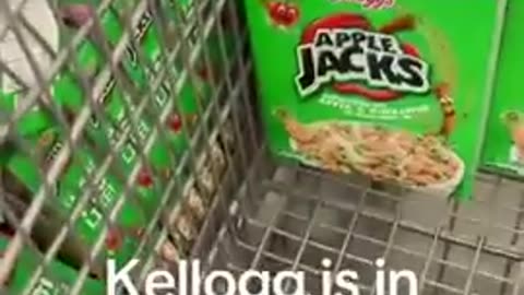 Kellogg's： Do not buy their unhealthy products