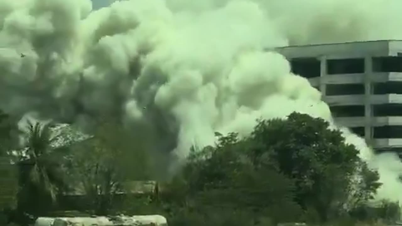 A 7.7 magnitude earthquake has struck Myanmar, with the impact felt around 800 miles away Bangkok.