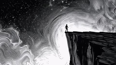 Life is a traveling to the edge of knowledge, then a leap taken