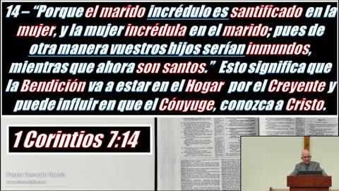 2025.11.05 - Estudio Biblico -1ra Corintios, Pte. 7