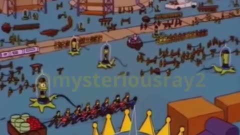 The Simpsons trying to tell us something.… 🤯