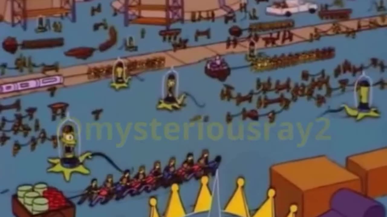 The Simpsons trying to tell us something.… 🤯
