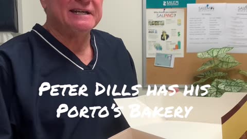 Peter Dills Vists Porto's Bakery