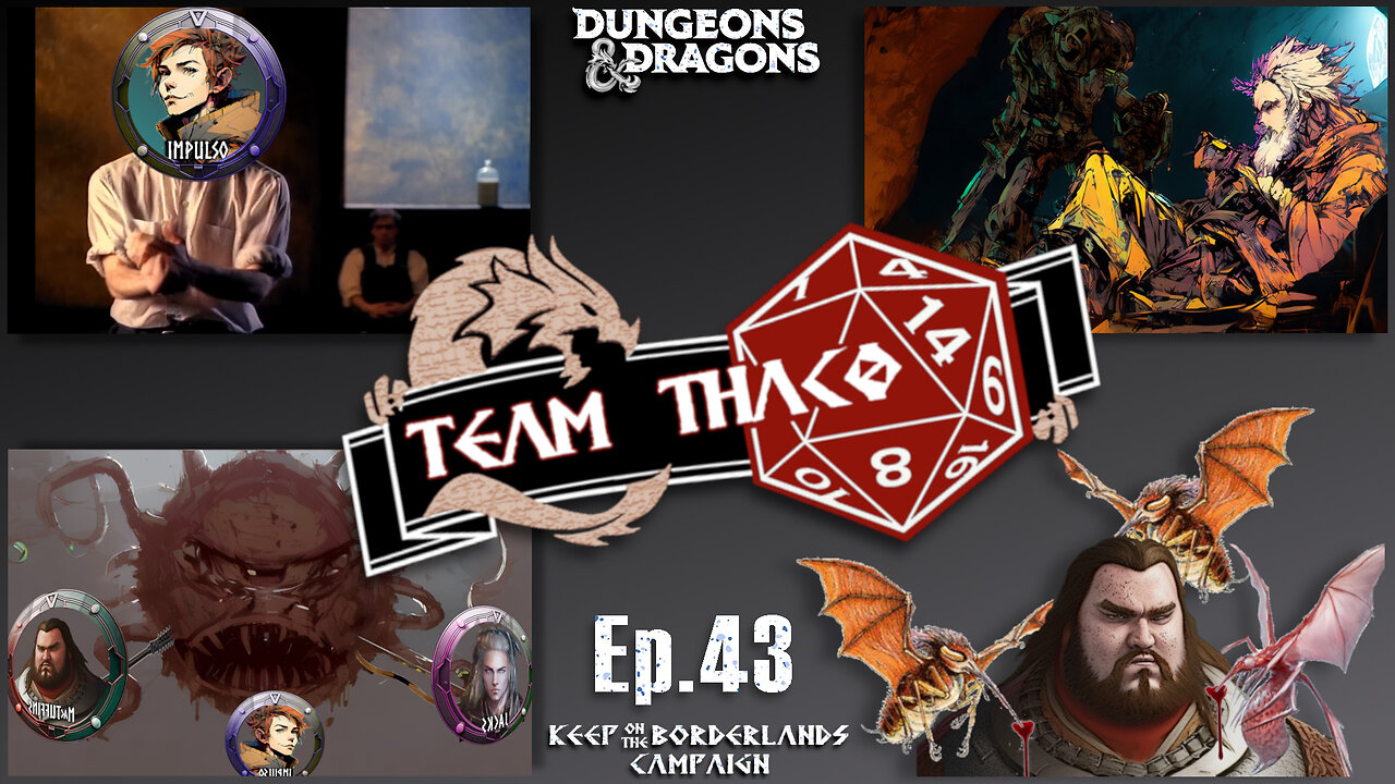 FRUIT BAT vs. BEHOLDER | D&D w. TeamTHAC0, Ep.43 of KeepOnTheBorderlands campaign