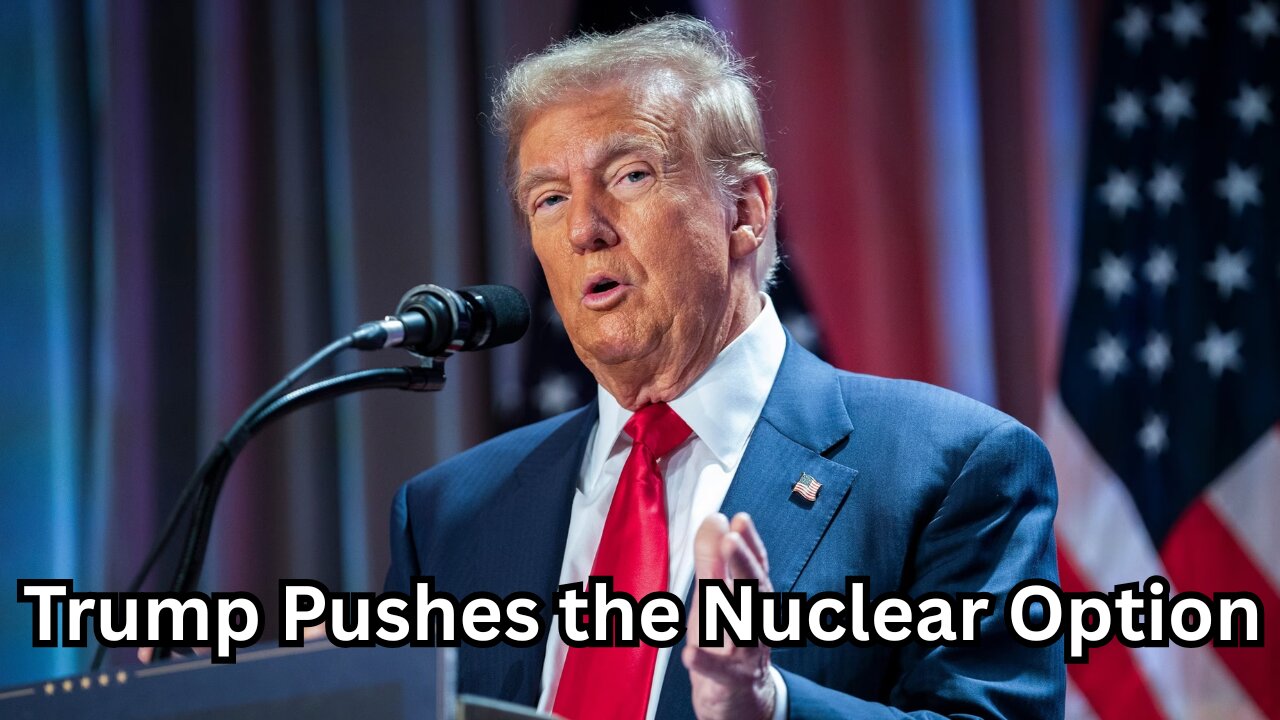 “Trump Calls for Nuclear Option to End Government Shutdown | Republicans Clash Over Senate Rules”