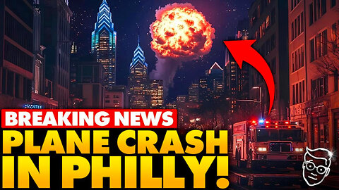 Massive Fireball Explosion as Plane CRASHES in Philadelphia