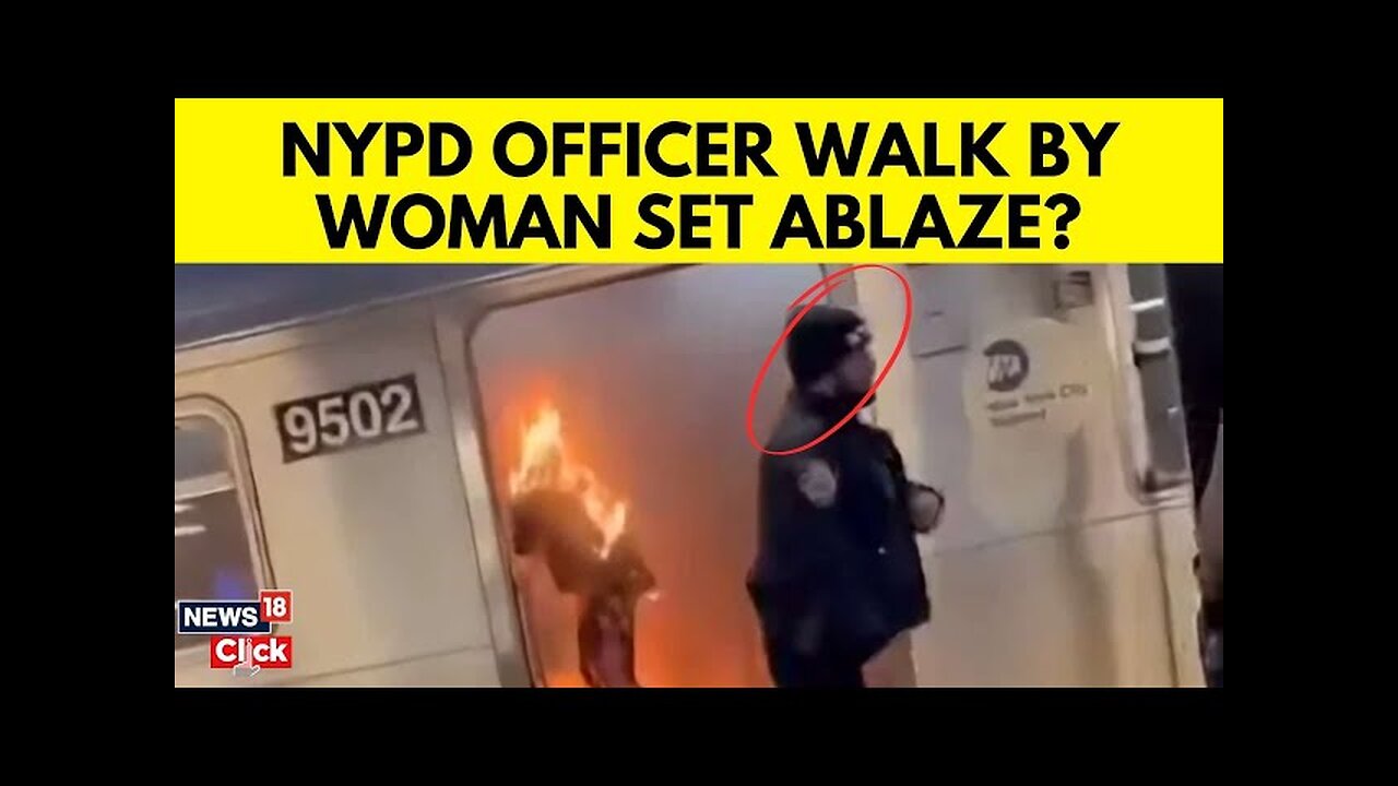 US News | NYPD Officer Walked By Nyc Subway Victim | NYC News | NYPD News | News18 | N18G