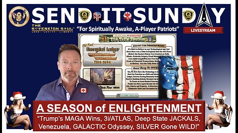 SEND IT SUNDAY: Trump’s MAGA Wins, Silver Goes WILD, 3i/ATLAS, Venezuela & Deep State Jackals