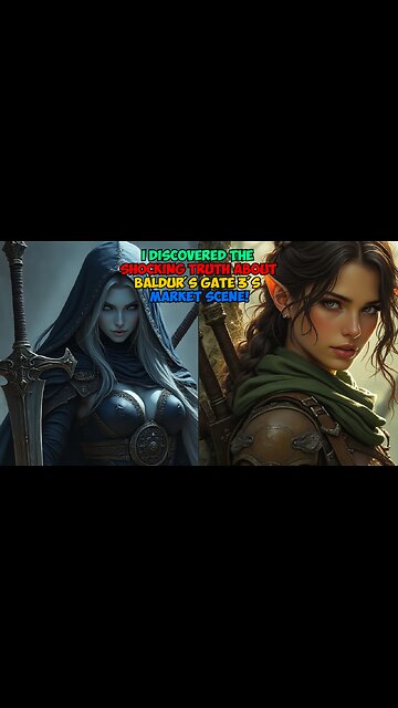 I Discovered the SHOCKING Truth About Baldur's Gate 3's Market Scene!
