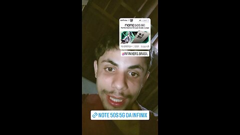 NOTE 50S 5G DA INFINIX PREPARE-SE PARA UMA EXPERIÊNCIA DIFERENTE! 💚😮
