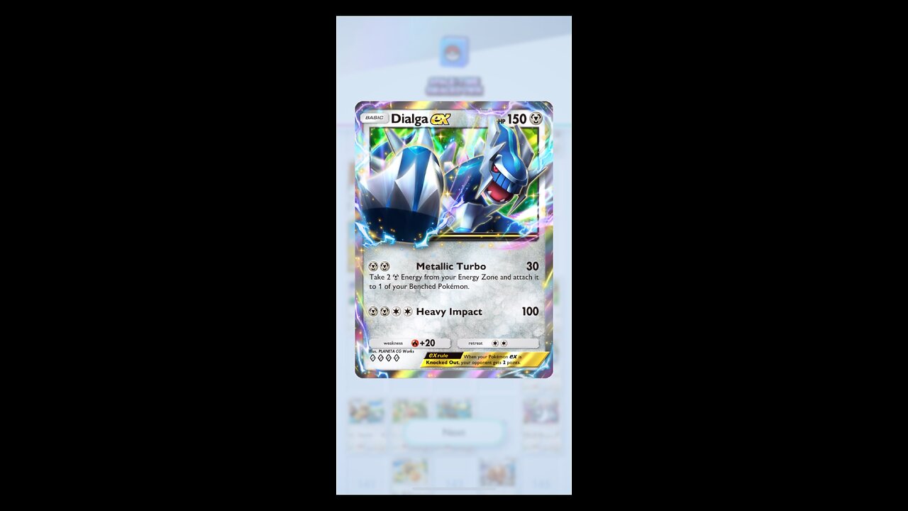 Pokémon TCG Dialga ex Unlock