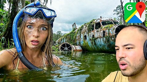 Kalkazian react Alexa Rivera | Exploring Abandoned Google Map Locations!