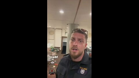Israeli Police Officer searched the Gaza Flotilla and there was no aid. They lied.