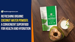 Refreshing Organic Coconut Water Powder: A convenient superfood for health and hydration