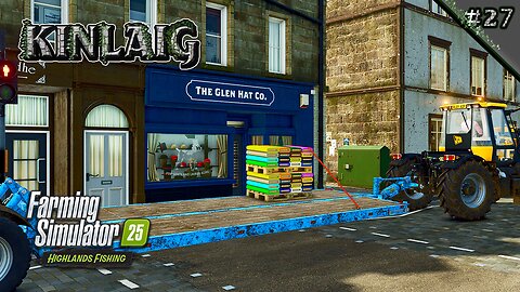 FULL TILT PRODUCTION! 🐑🏭 Hay Bales & the £107K Fabric Deal! 💰| Kinlaig Ep. 27 | Farming Simulator 25