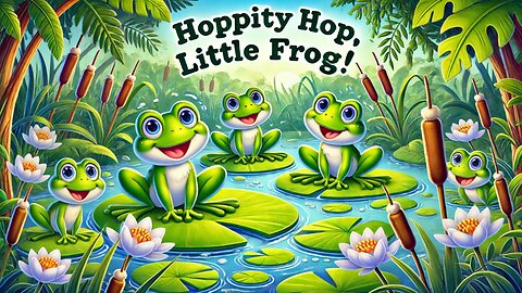 Melodic Adventures For Kids - 🎵 Hoppity Hop, Little Frog! 🐸🎶
