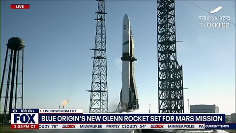 Blue Origin launches Mars mission, successful booster landing