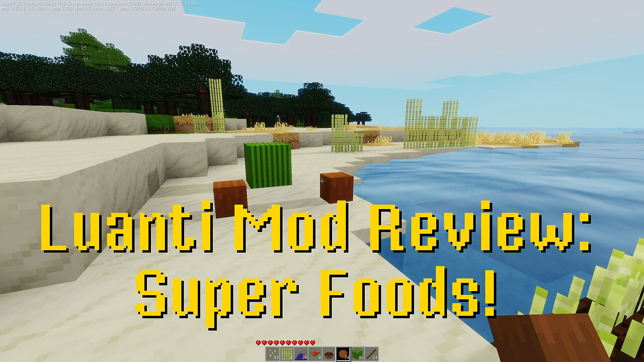 Luanti Mod Review: Super Food!