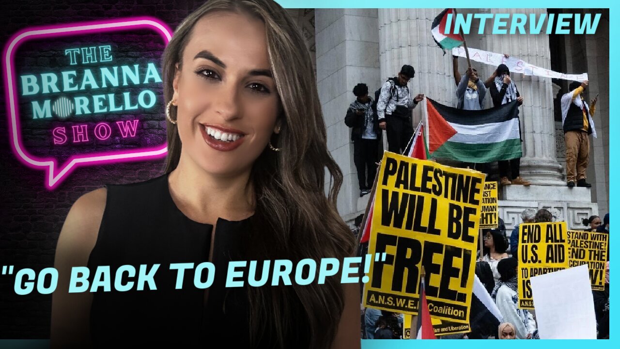 Pro-Hamas Protesters Yell “Go Back to Europe!”| Liz Joy