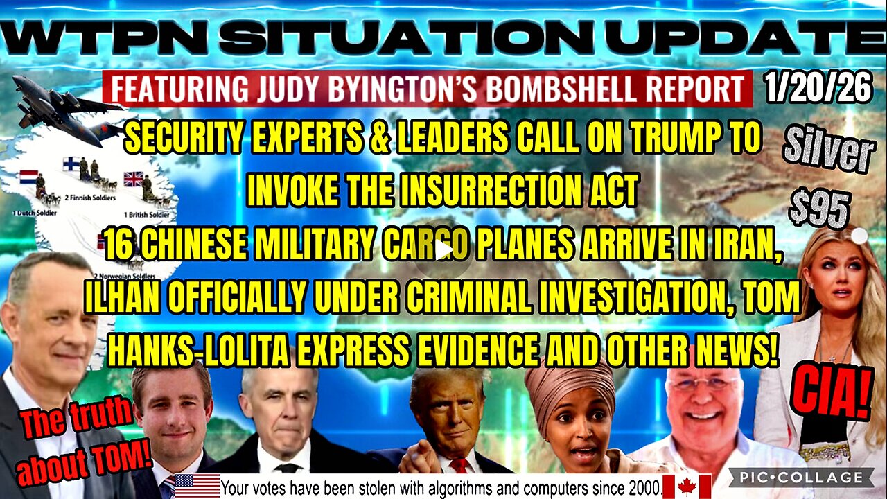 WTPN SITUATION UPDATE FEATURING RESTORED REPUBLIC 1/20/26