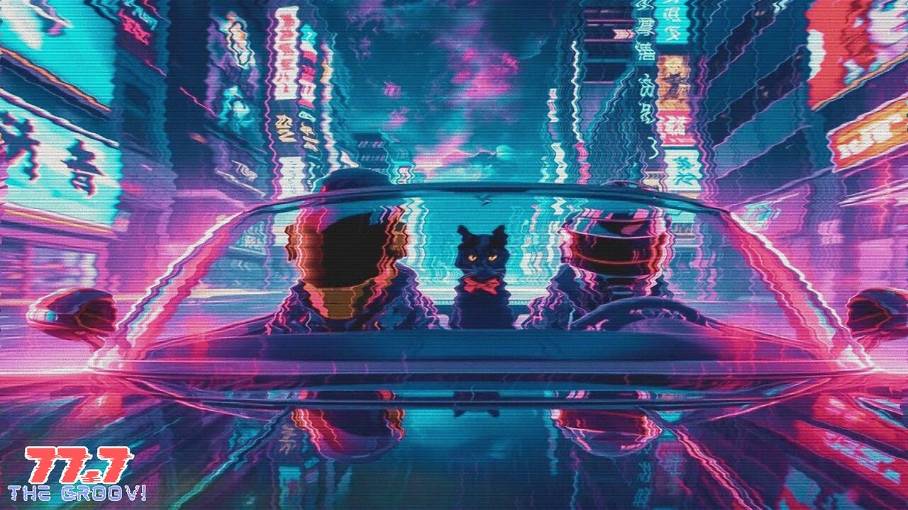 Disco Cat – Electric Skyline (Synthpop Disco) | 77.7 THE GROOV!