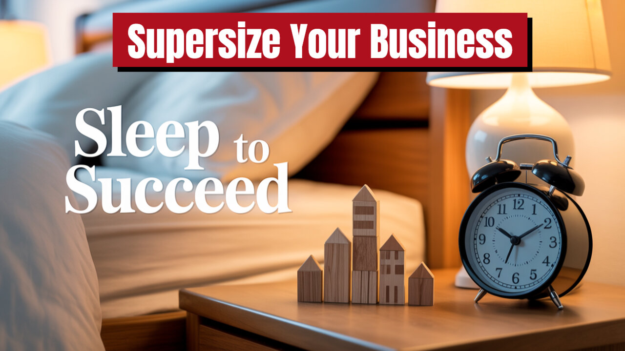 How Sleep Can Help You Build a Bigger Business
