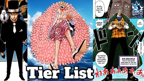 One Piece Villains RANKED! Why Crocodile Is Top Tier!!