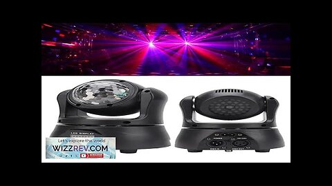 30W Magic Ball Kaleidoscope Effect Moving Head Light Pro Green Laser Dj Review