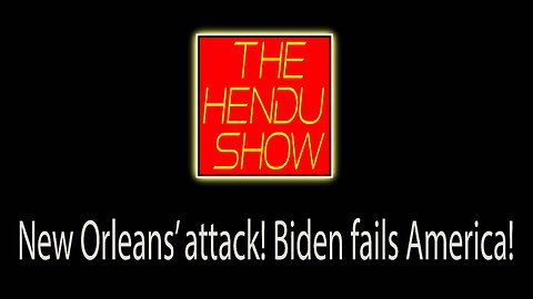 New Orleans terroist attack! President Biden fails America!