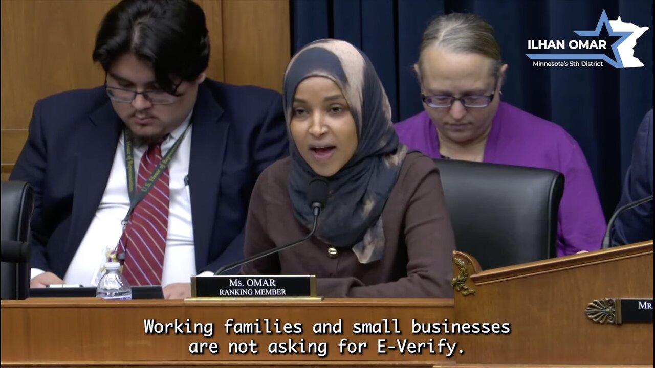 Rep. Ilhan Omar Speaks Out Against E-Verify Mandate