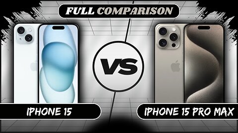 iPhone 15 Vs iPhone 15 Pro Max Full Comparison | Phone Sphere