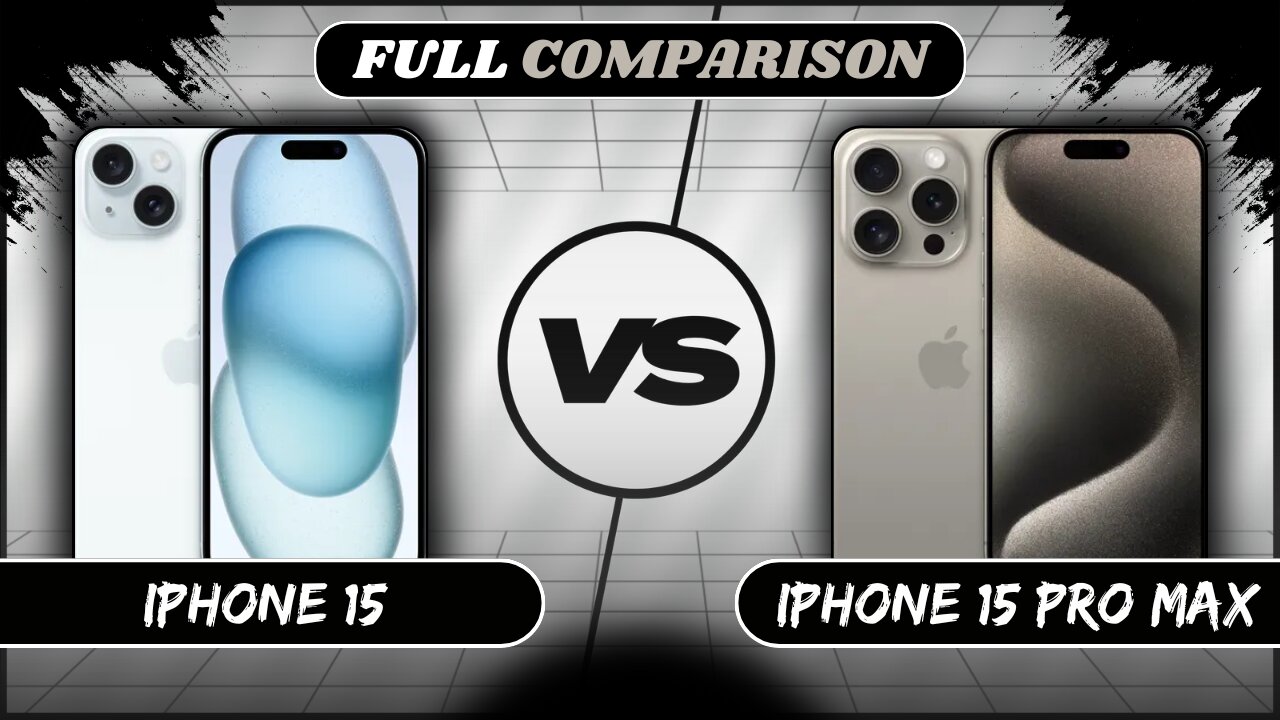 iPhone 15 Vs iPhone 15 Pro Max Full Comparison | Phone Sphere