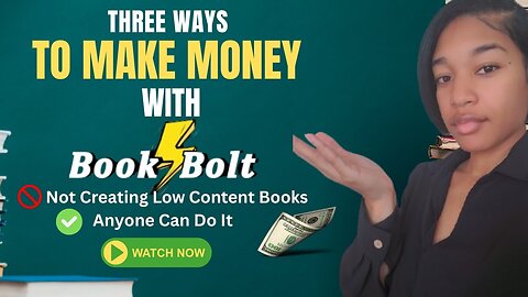 How To Make Money With Book Bolt