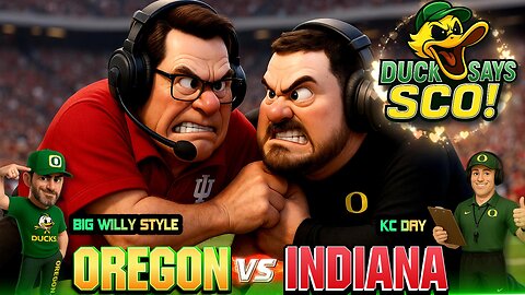 The Duck says SCO! - Oregon Ducks vs Indiana Football BREAKDOWN with KC Day and Big WIlly Styles