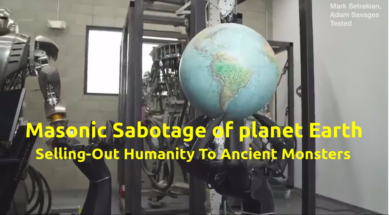 Freemasons Are Aiding Ancient-Devils To Blame Ai To Extinct Humans.