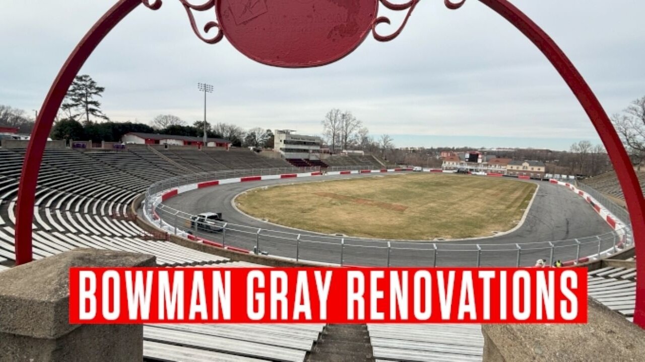 Burt Myers Reacts To Bowman Gray Stadium Renovations