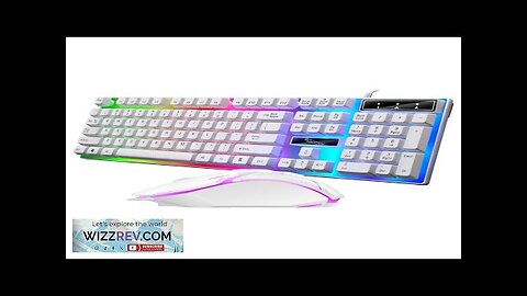 ZGUANGBA G21B Wired 104-Keys Gaming Keyboard and Mouse Set RGB Backlit Mechanial-Feeling Review