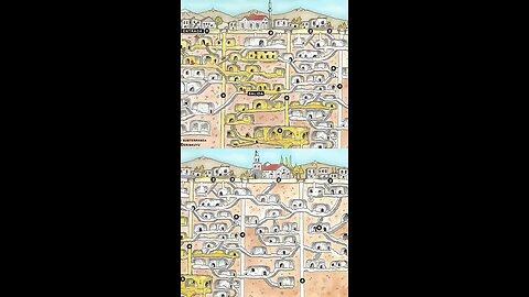 toda una ciudad subterránea