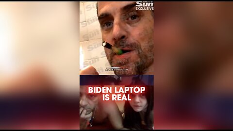 Alex Jones Told You The Hunter Biden Laptop Was Real Before The Mockingbird Media - Joe Rogan 1555