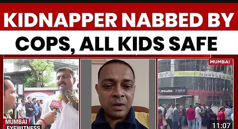 Mumbai Hostage Crisis Ends: Rohit Arya Detained, 20 Children Rescued Safely | India Today