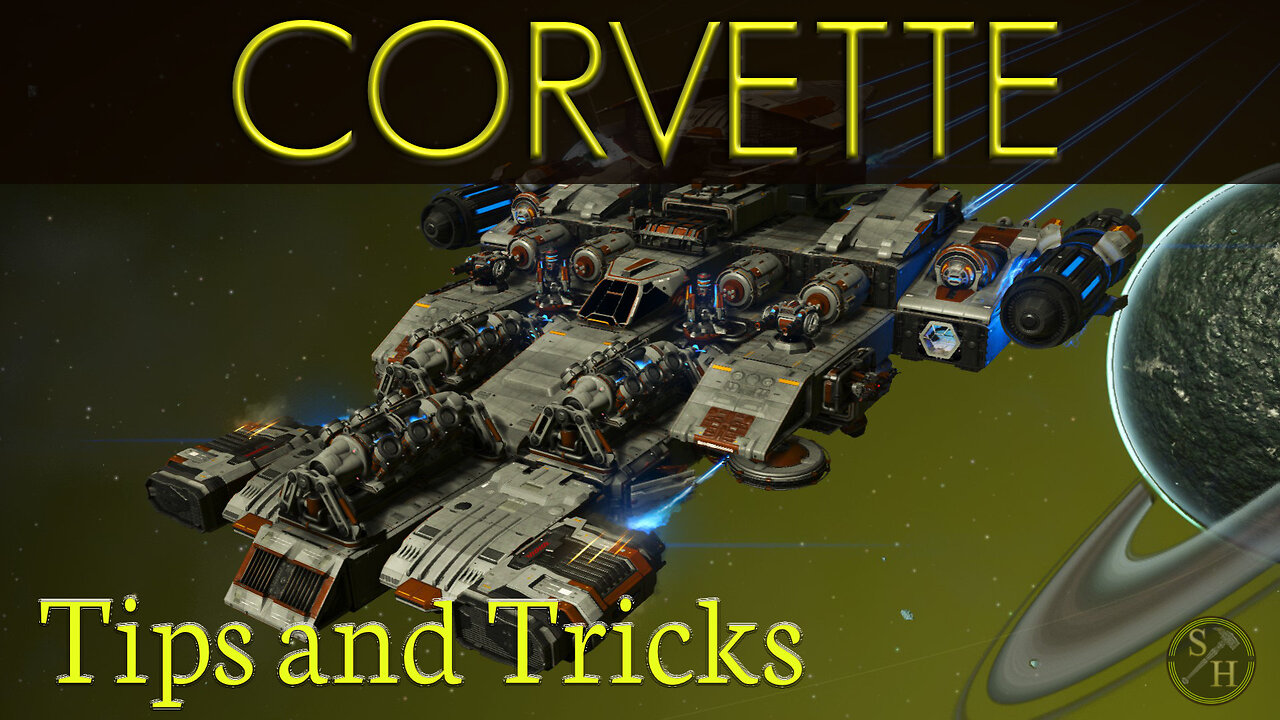 Corvette Building Tips and Tricks - No Man's Sky