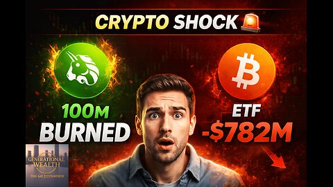 Uniswap Burns 100M UNI While Bitcoin ETFs Lose $782M – Crypto Market Shock