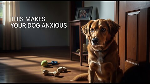 “Silent mistakes that are making your dog anxious.”