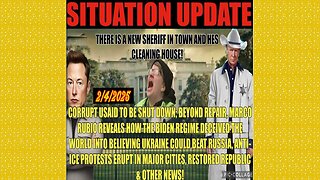 SITUATION UPDATE 2/4/25 - No way out, USAID To Be Shut Down, Russia/Ukraine War, Anti-Ice Protests