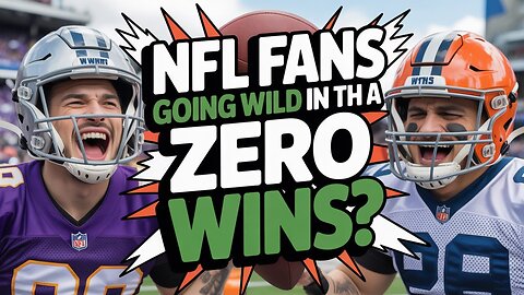 NFL Fans Going WILD in a City with ZERO Wins?
