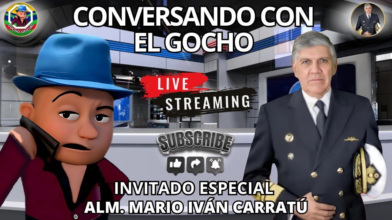 CONVERSANDO CON EL GOCHO | ALM. MARIO IVÁN CARRATÚ | #LIVE | 10OCT2025| [GOCHO.OFICIAL]