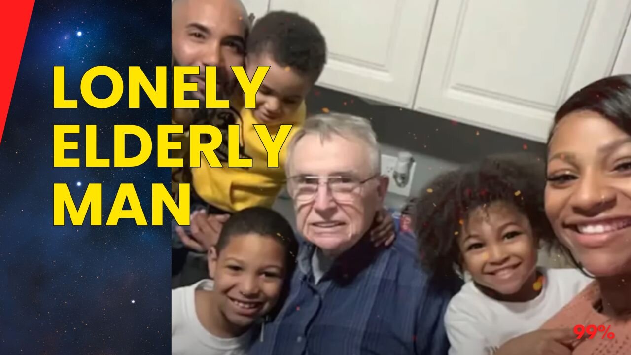 Lonely Elderly Man Finds Family with New Neighbors: Heartwarming Story