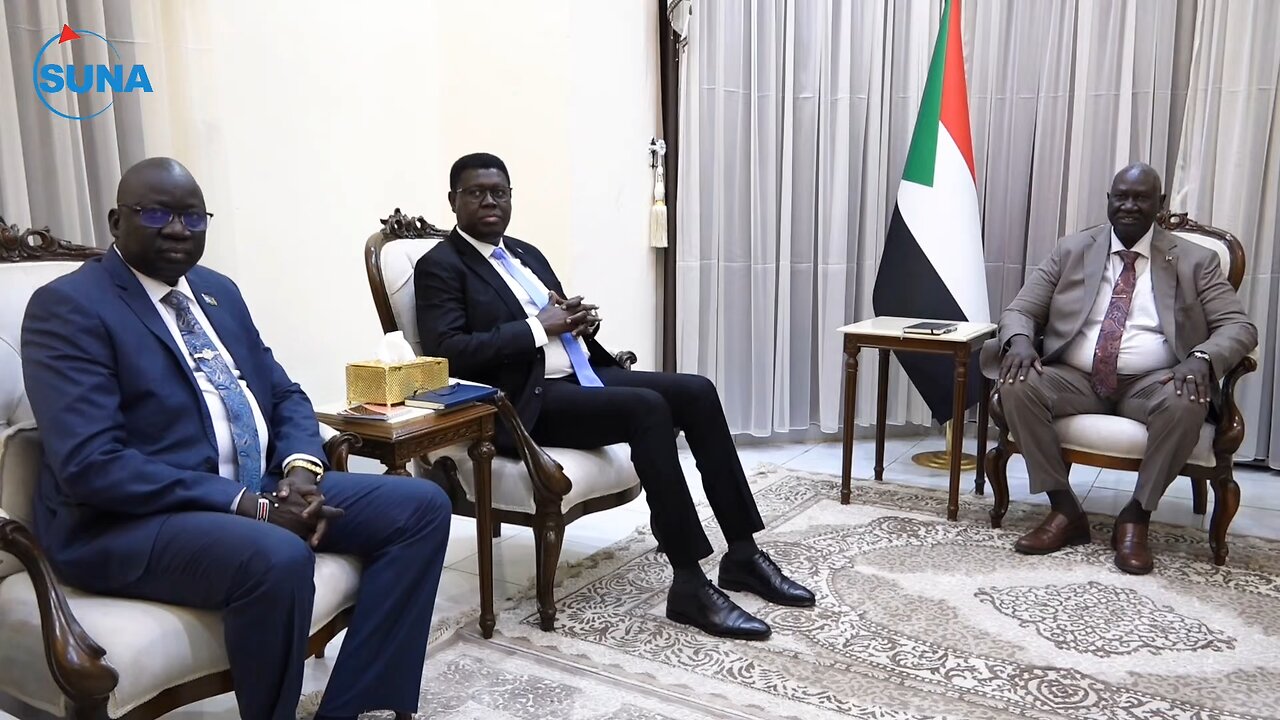 Agar affirms Sudan's keenness to promote cooperation with the Republic of South Sudan