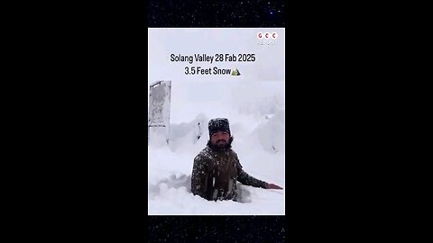 #India #Snowfall #SolangValley #Climate #Snow #Weather #Climate #destruction